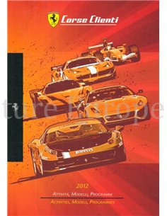 2012 FERRARI CORSE CLIENTI PROSPEKT 4229/12