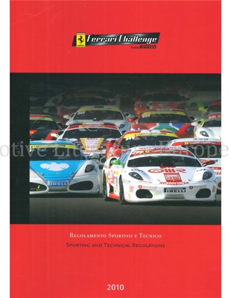2010 FERRARI 360 | F430 CHALLENGE TROFEO PIRELLI BROCHURE 3656/10