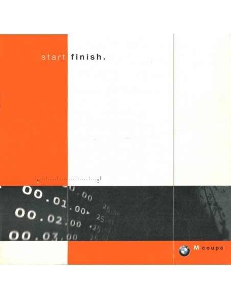 1997 BMW M COUPE BROCHURE ENGELS