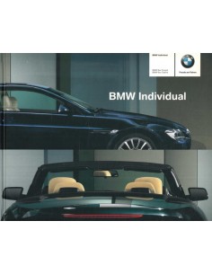 2004 BMW 6ER INDIVIDUAL HARDCOVER PROSPEKT ENGLISCH