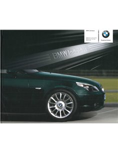 2005 BMW 5 SERIE INDIVIDUAL HARDCOVER BROCHURE DUITS
