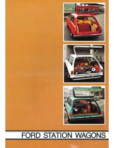 1977 FORD STATION WAGON RANGE BROCHURE DUTCH