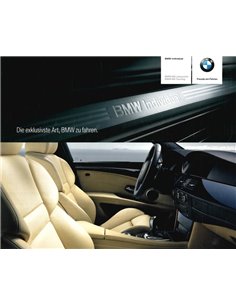 2007 BMW M5 INDIVIDUAL PROSPEKT DEUTSCH