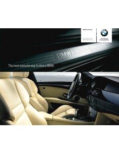 2007 BMW M5 INDIVIDUAL BROCHURE ENGELS