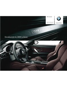 2007 BMW Z4 M INDIVIDUAL BROCHURE DUITS