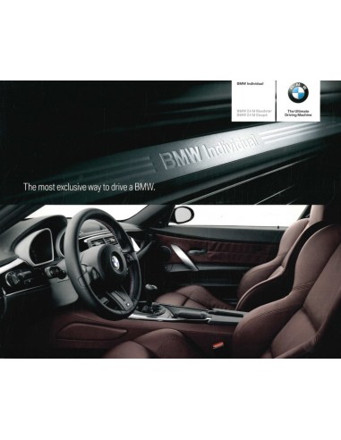 2007 BMW Z4 M INDIVIDUAL BROCHURE ENGELS
