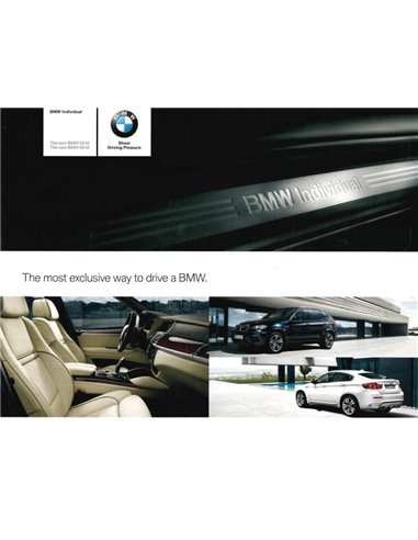 2009 BMW X5 M | X6 M INDIVIDUAL BROCHURE ENGLISH