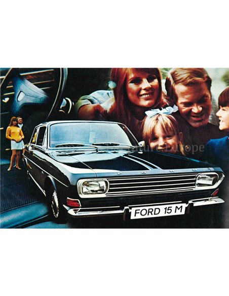 1981 FORD TAUNUS 15M BROCHURE DUTCH