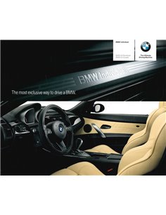 2007 BMW Z4 INDIVIDUAL PROSPEKT ENGLISCH