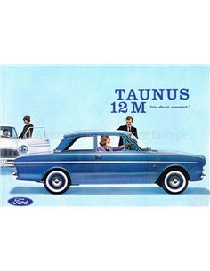 1981 FORD TAUNUS 12M PROSPEKT NIEDERLÄNDISCH