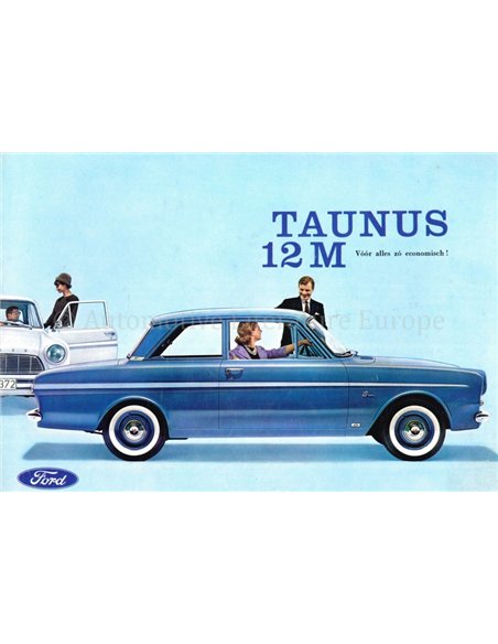 1981 FORD TAUNUS 12M BROCHURE DUTCH