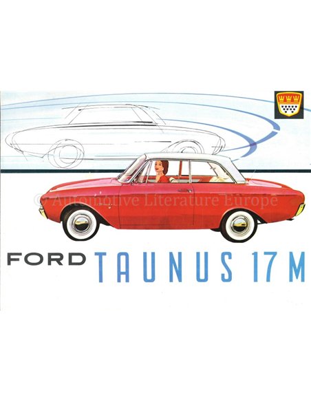 1961 FORD TAUNUS 17M BROCHURE DUTCH