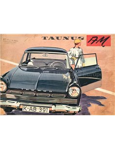 1958 FORD TAUNUS 17M PROSPEKT NIEDERLÄNDISCH