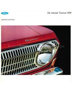 1966 FORD TAUNUS 12M BROCHURE NEDERLANDS
