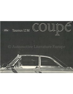 1964 FORD TAUNUS 12M COUPÉ BROCHURE NEDERLANDS