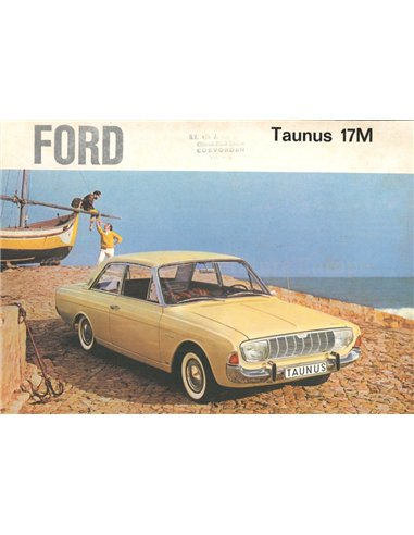 1964 FORD TAUNUS 17M BROCHURE DUTCH