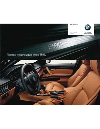 2007 BMW 3 SERIES INDIVIDUAL BROCHURE ENGLISH