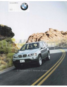 2000 BMW X5 BROCHURE NEDERLANDS