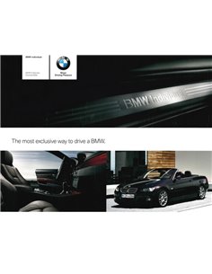 2009 BMW 3ER INDIVIDUAL PROSPEKT ENGLISCH