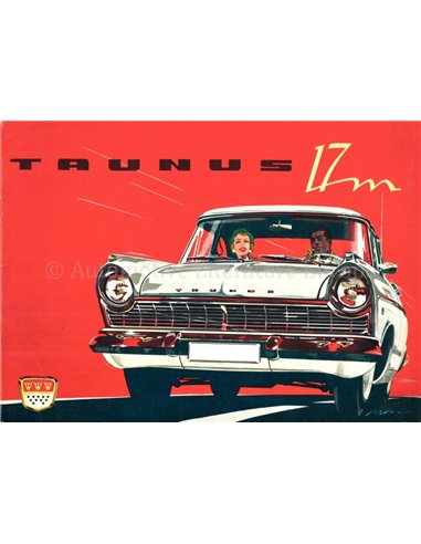 1959 FORD TAUNUS 17M BROCHURE DUTCH