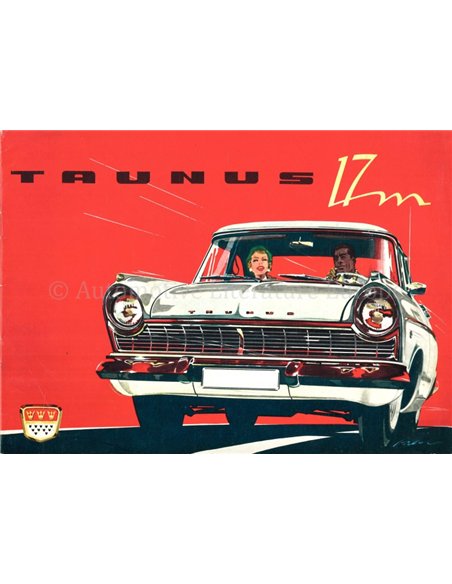 1959 FORD TAUNUS 17M BROCHURE NEDERLANDS