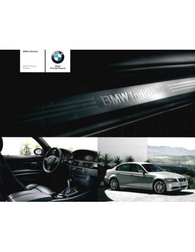 2008 BMW 3ER INDIVIDUAL PROSPEKT ENGLISCH