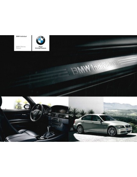 2008 BMW 3 SERIE INDIVIDUAL BROCHURE ENGELS
