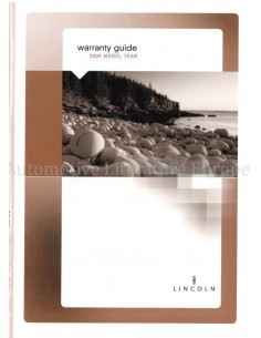 2009 LINCOLN WARRANTY MANUAL ENGLISH