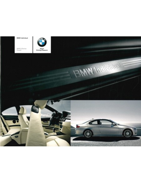 2008 BMW 3 SERIES INDIVIDUAL BROCHURE ENGLISH