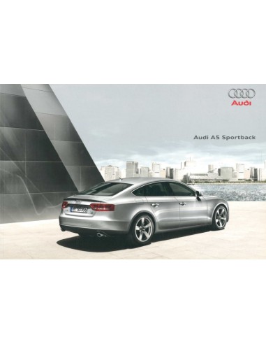 2009 AUDI A5 SPORTBACK BROCHURE GERMAN