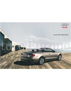 2009 AUDI A5 CABRIOLET PROSPEKT FRANZÖSISCH