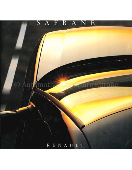1993 RENAULT SAFRANE BROCHURE NEDERLANDS
