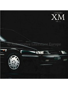 1990 CITROEN XM V6 BROCHURE DUTCH