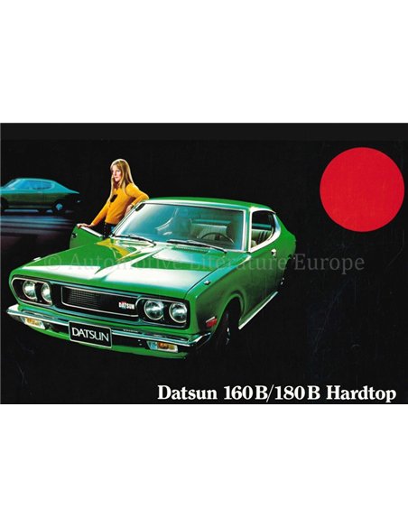 1979 DATSUN 160B | 180B DATENBATT NIEDERLÄNDISCH