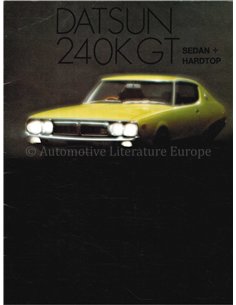1973 DATSUN 240K GT BROCHURE NEDERLANDS