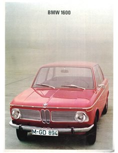 1967 BMW 1600 BROCHURE NEDERLANDS