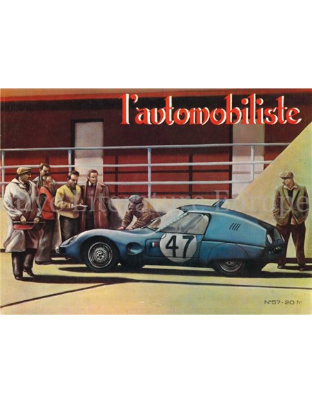 1981 L'AUTOMOBILISTE MAGAZINE 57 FRANS