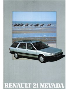 1989 RENAULT 21 NEVADA BROCHURE NEDERLANDS