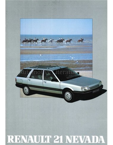 1989 RENAULT 21 NEVADA BROCHURE NEDERLANDS