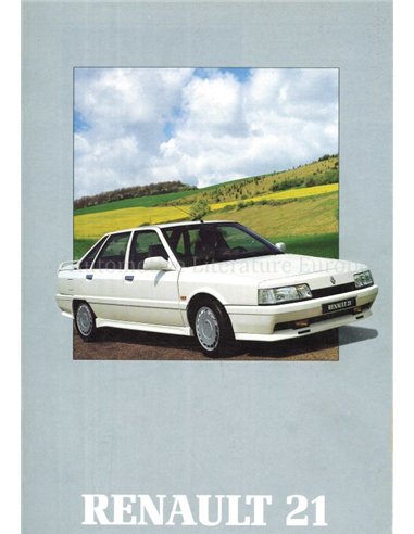 1988 RENAULT 21 BROCHURE DUTCH