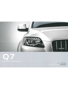 2013 AUDI Q7 PROSPEKT NIEDERLÄNDISCH