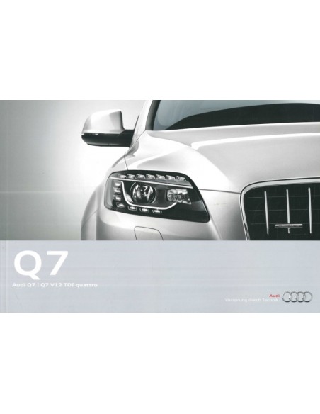 2013 AUDI Q7 BROCHURE DUTCH