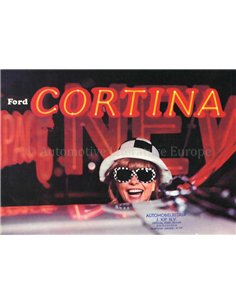 1966 FORD CORTINA BROCHURE DUTCH