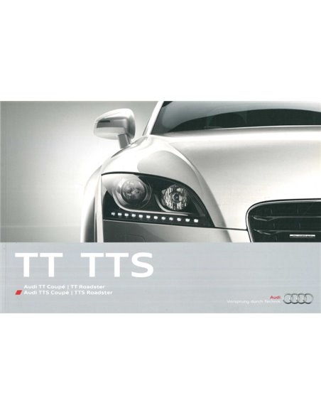 2011 AUDI TT | TTS BROCHURE GERMAN