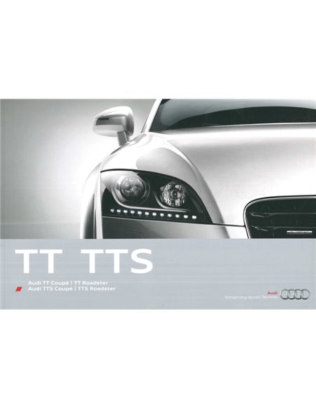 2013 AUDI TT | TTS PROSPEKT NIEDERLÄNDISCH