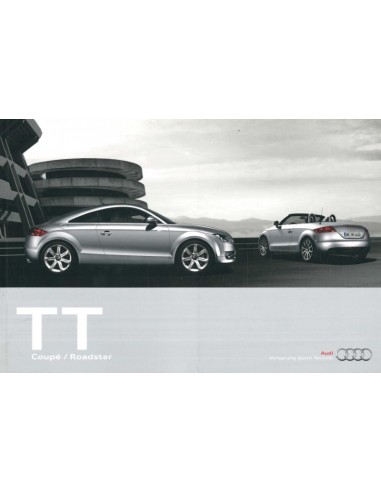 2009 AUDI TT PROSPEKT DEUTSCH