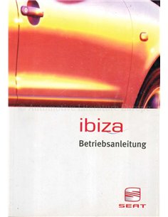 1999 SEAT IBIZA BETRIEBSANLEITUNG DEUTSCH