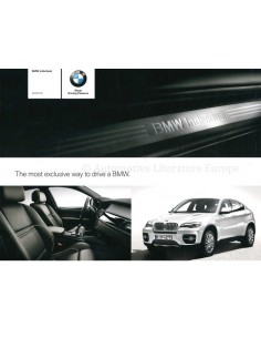 2009 BMW X6 INDIVIDUAL PROSPEKT ENGLISCH