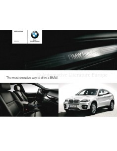 2009 BMW X6 INDIVIDUAL BROCHURE ENGLISH