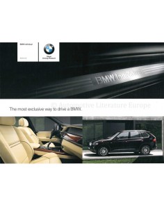 2009 BMW X5 INDIVIDUAL BROCHURE ENGELS